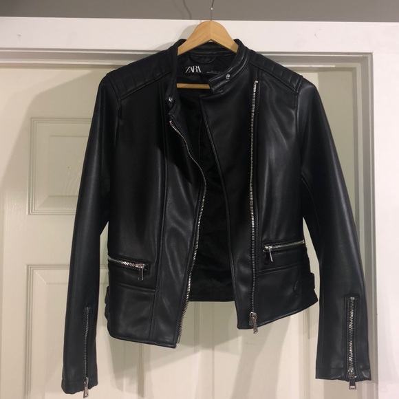 Faux leather jacket - Picture 2 of 3